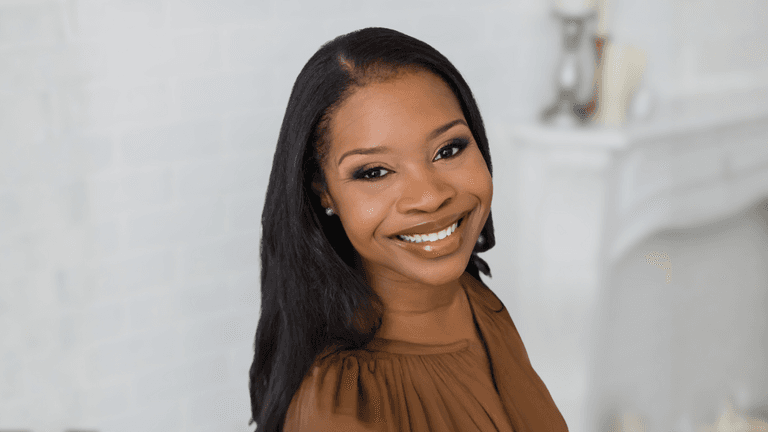 "Alicia Brown, therapist and founder of Mom-ing with Intent, empowering mothers to break generational cycles and parent intentionally."