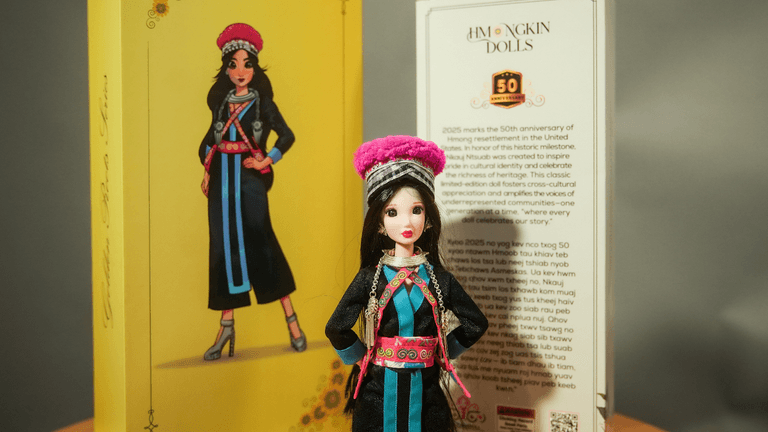 Jenny Yang's HmongKin Dolls celebrates Hmong heritage with culturally significant, collectible dolls honoring resilience, history, and representation.