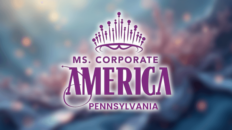 ."Logo of Ms. Corporate America Pennsylvania with a crown, symbolizing empowerment, leadership, and women’s success in business."