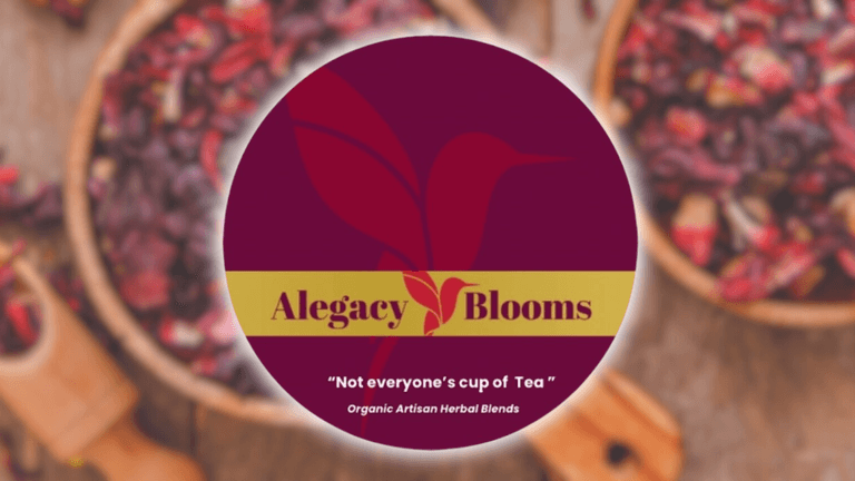 Andrea M. Onukwue, founder of Alegacy Blooms, blends tradition and wellness in her small-batch herbal products, offering mindful, locally sourced beverages for modern consumers.