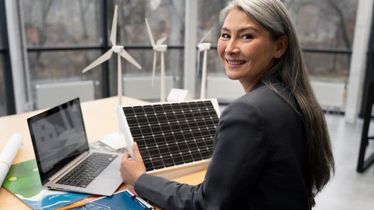 Business Person Planning Alternative Energies 23 2149205410