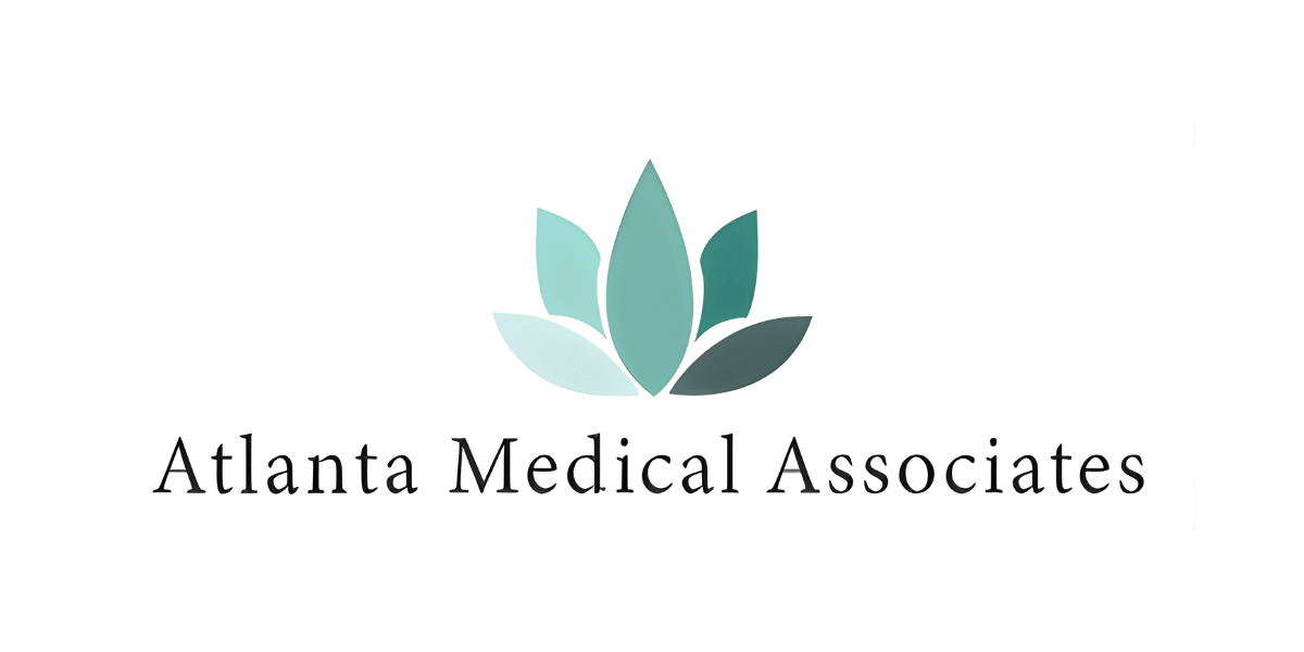 "Logo of Atlanta Medical Associates, symbolizing wellness and personalized care, led by Dr. Chassidy Teal with a holistic approach."