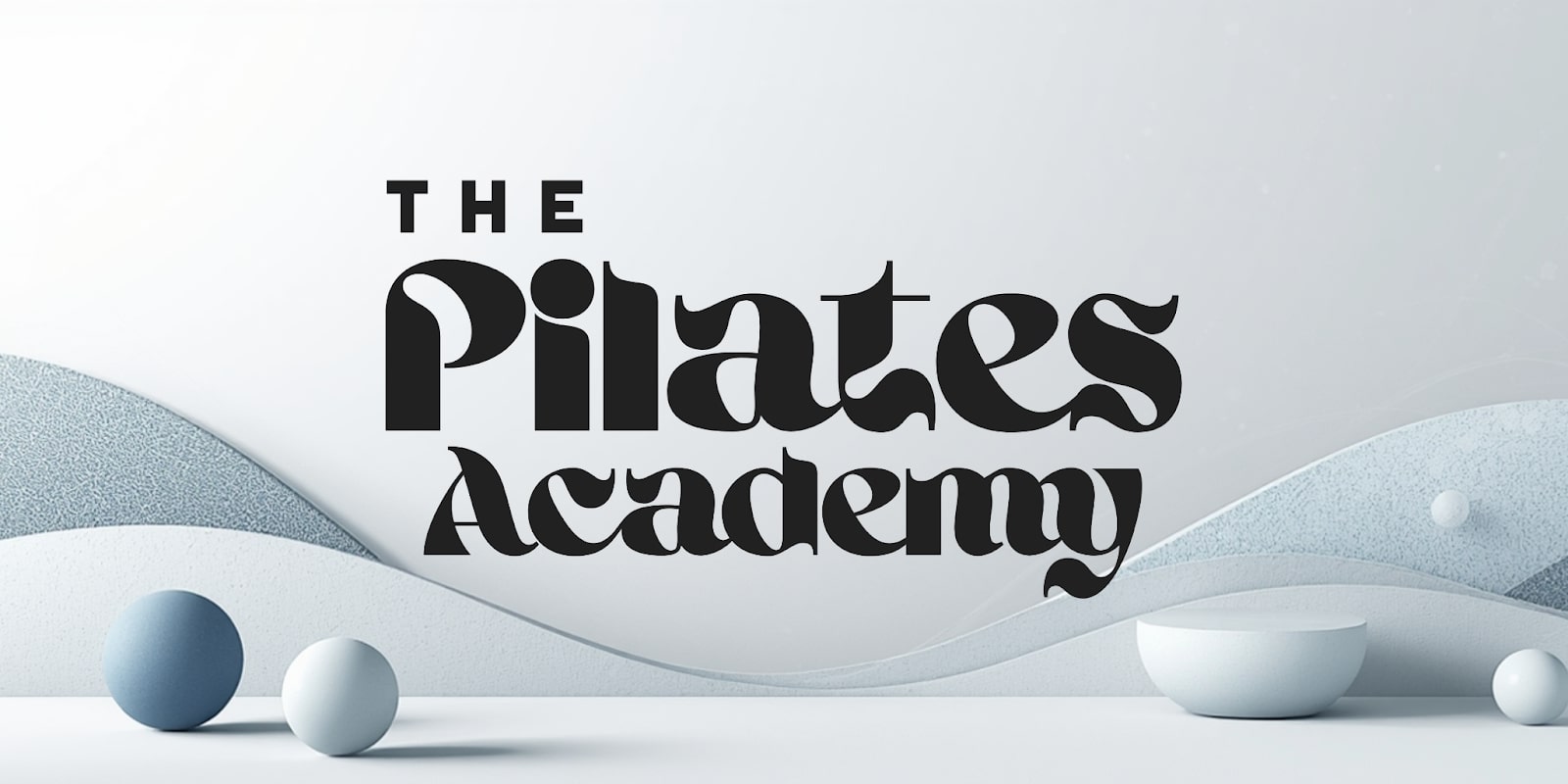 Logo of The Pilates Academy, a digital platform offering flexible, science-backed Pilates instructor training with personalized support