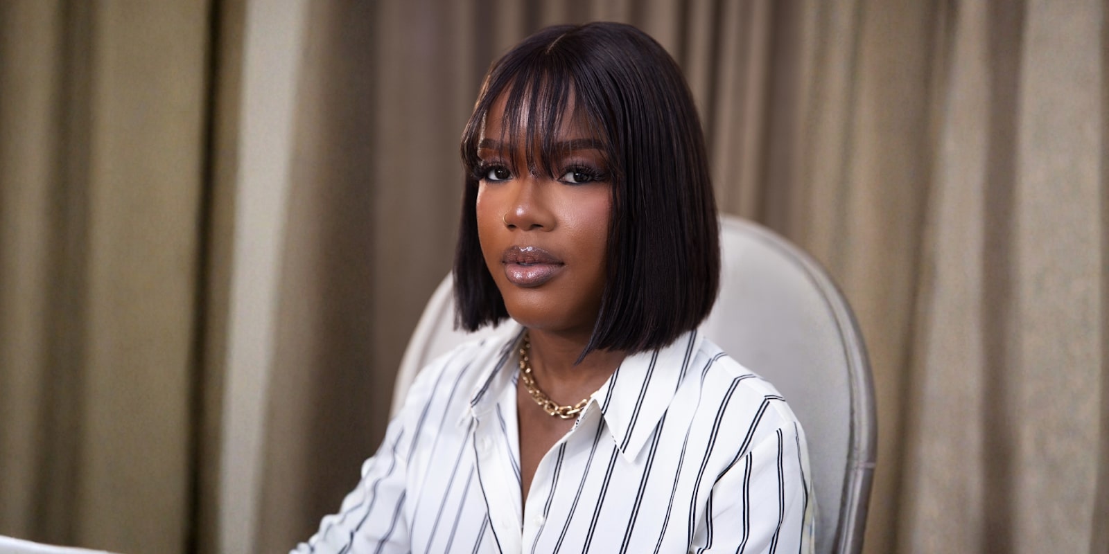 Jemima Damina, co-founder of Neptune3 Studios, a women-led media company, empowering African youth through innovative storytelling and leadership.