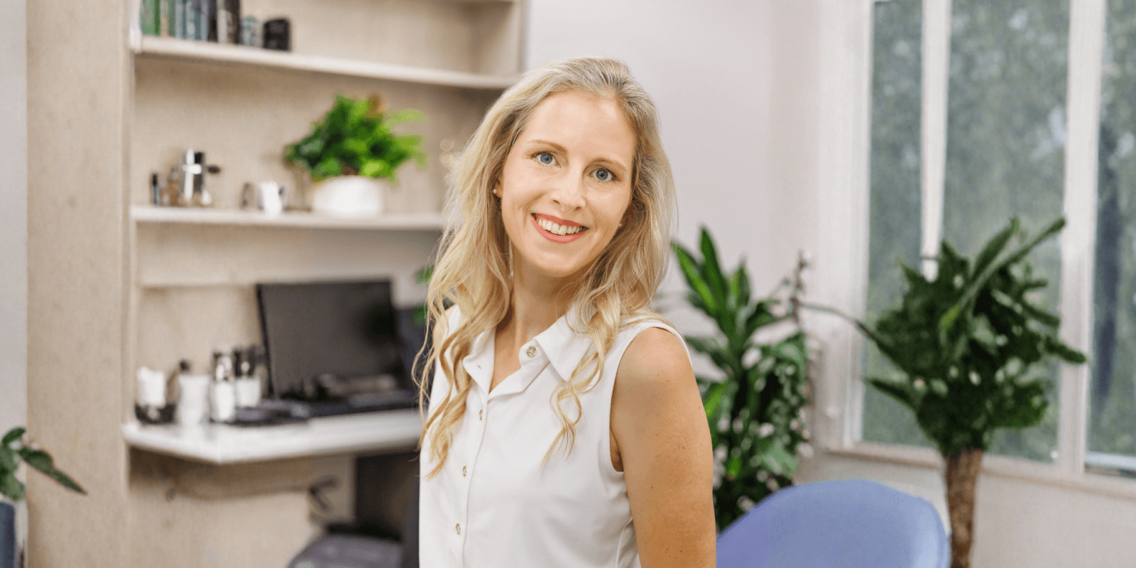 "Dr. Kate Healy at Merrion Medical Aesthetics offering personalized skincare treatments for radiant, healthy skin."