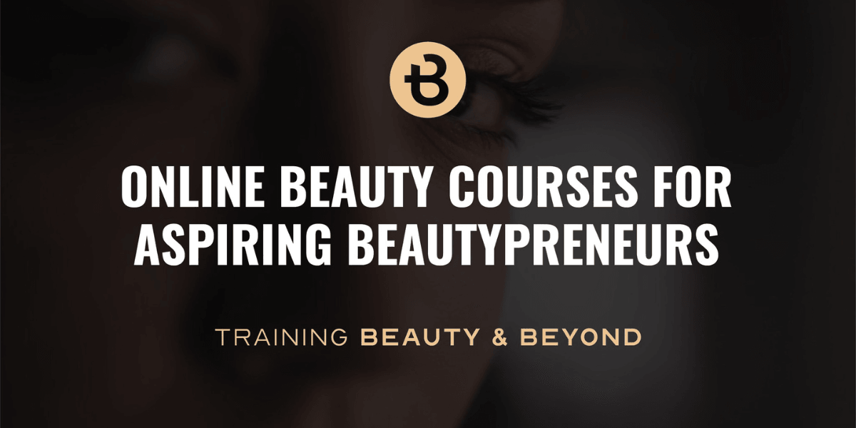 An inspiring beauty entrepreneur working with beauty tools, symbolizing the rise of accredited online beauty courses for aspiring professionals.