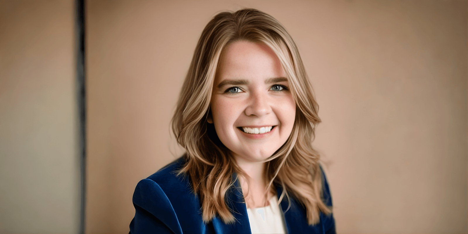 Tiffini Johnson, author and advocate, smiles confidently, embodying her mission to empower survivors through storytelling and literary advocacy.