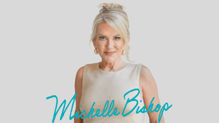 Alt text: "Michelle Bishop, life coach and motivational speaker, empowers women to overcome self-doubt, build confidence, and thrive through authentic coaching."