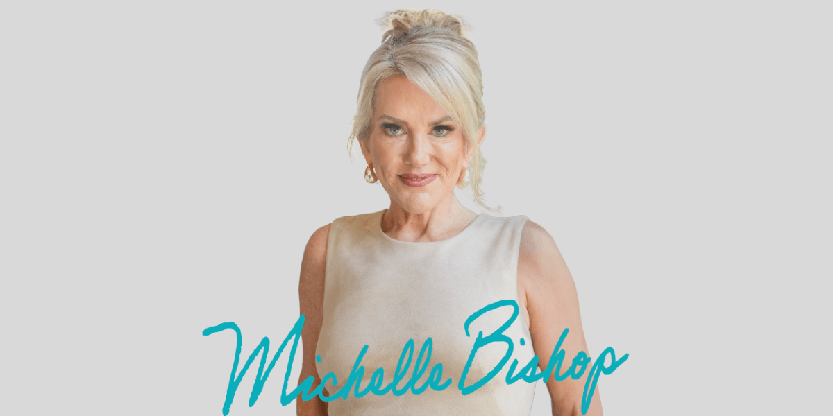 Alt text: "Michelle Bishop, life coach and motivational speaker, empowers women to overcome self-doubt, build confidence, and thrive through authentic coaching."