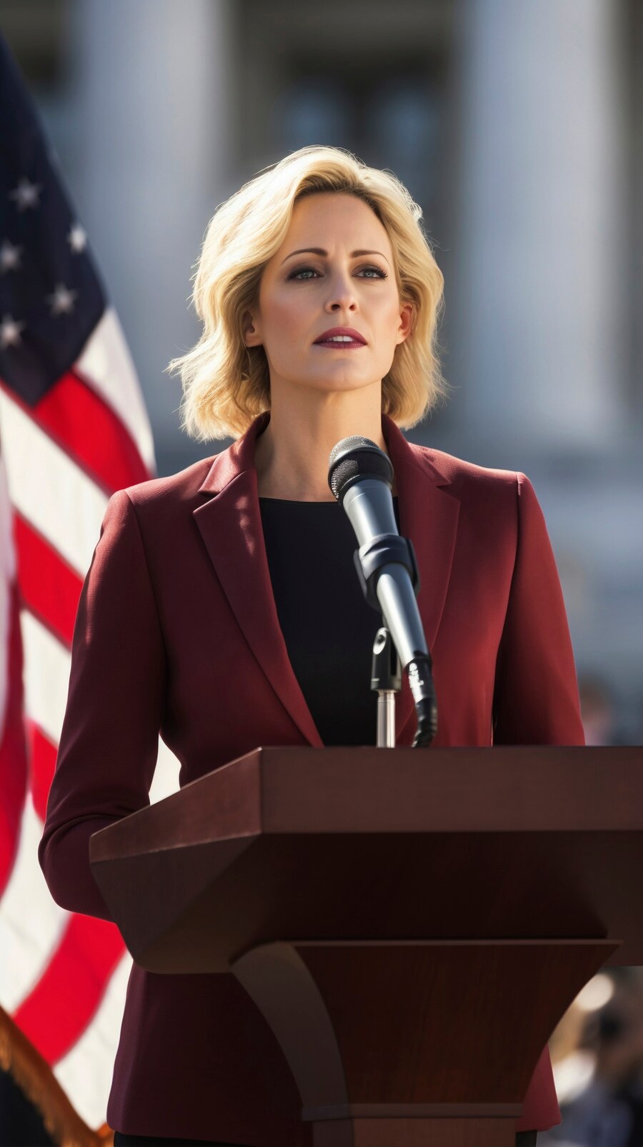 Person Holding Speech Official Event 23 2151054191