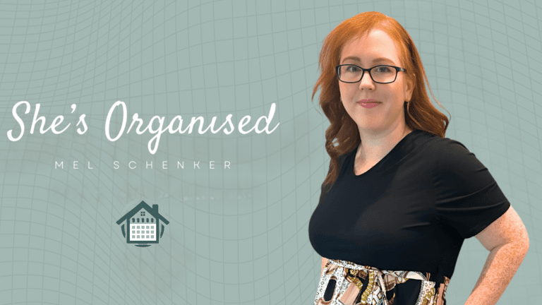 Mel Schenker’s She’s Organised offers practical, purposeful life coaching to help overwhelmed women reclaim their time, peace, and joy.