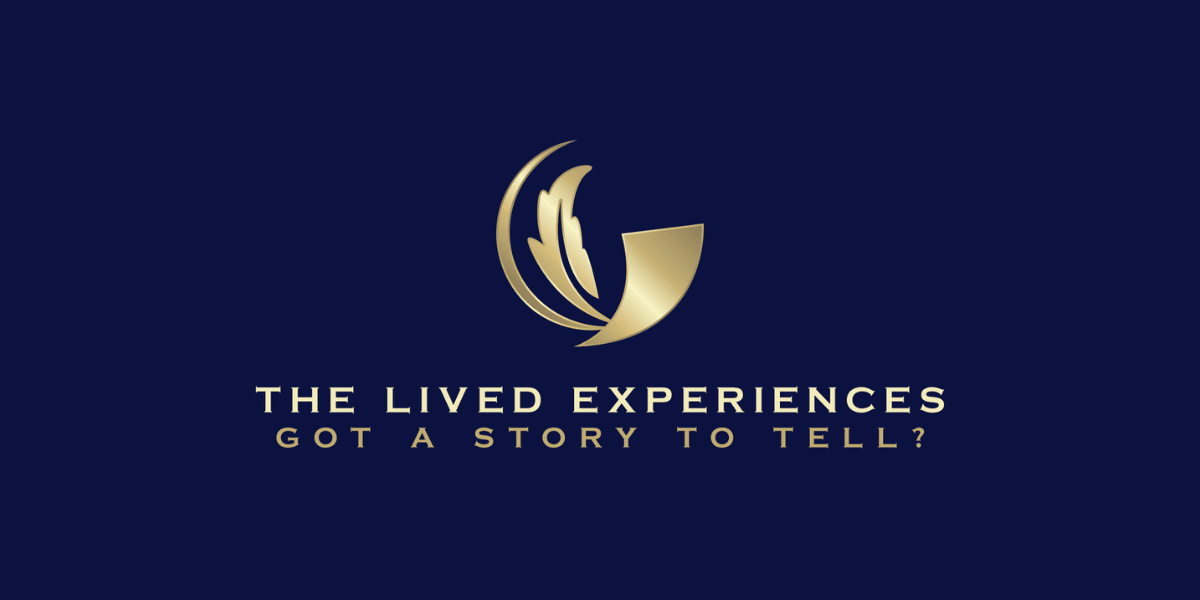 "The Lived Experiences logo, symbolizing narrative transformation and story work services, empowering individuals to rewrite their life stories."