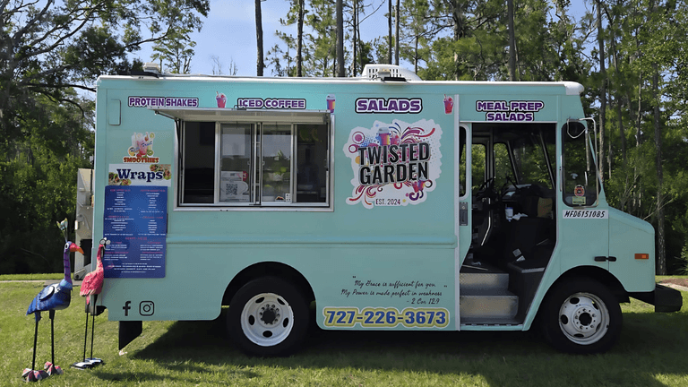 Twisted Garden Food Truck blends fresh, wholesome food with a passion for community and connection.