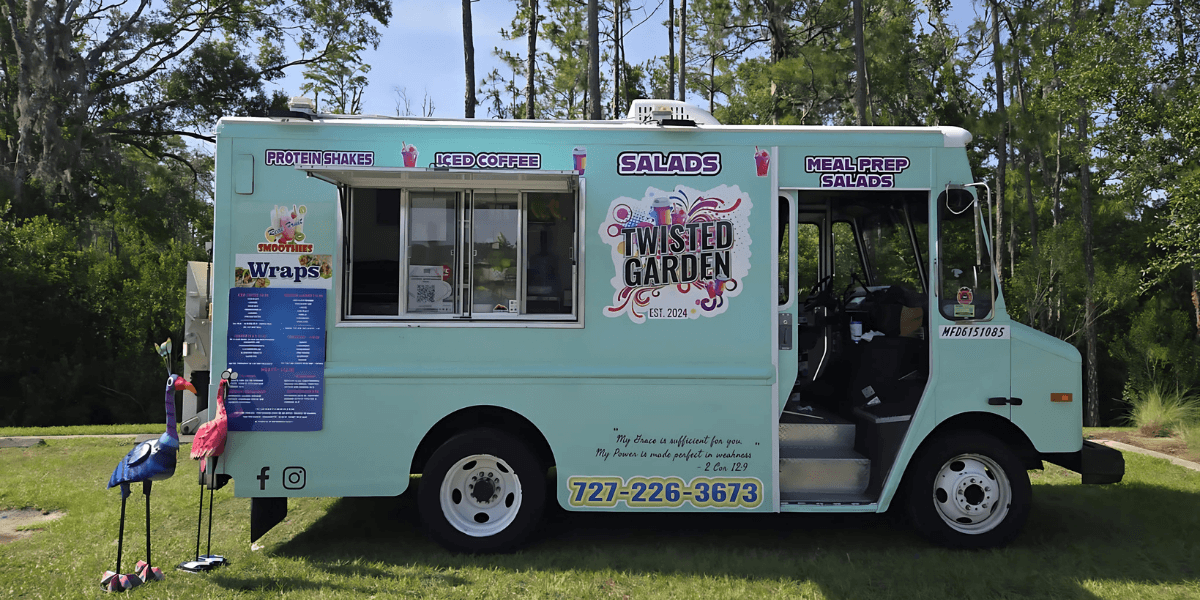 Twisted Garden Food Truck blends fresh, wholesome food with a passion for community and connection.